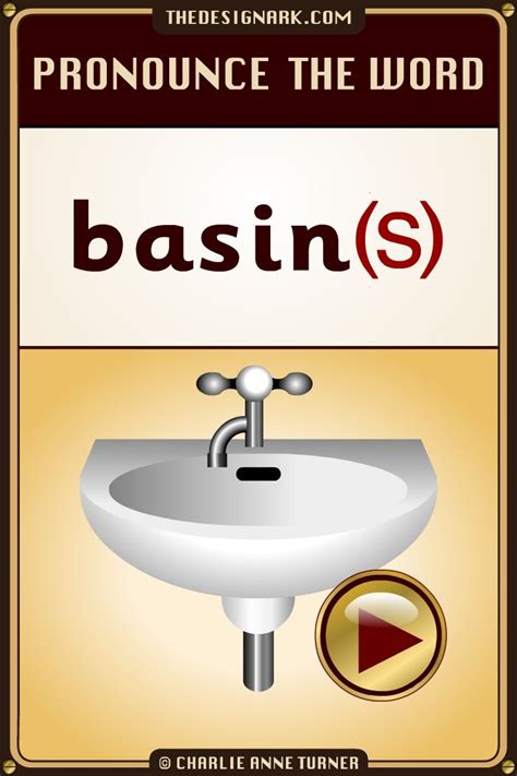 basin pronunciation|How to pronounce BASIN in English .